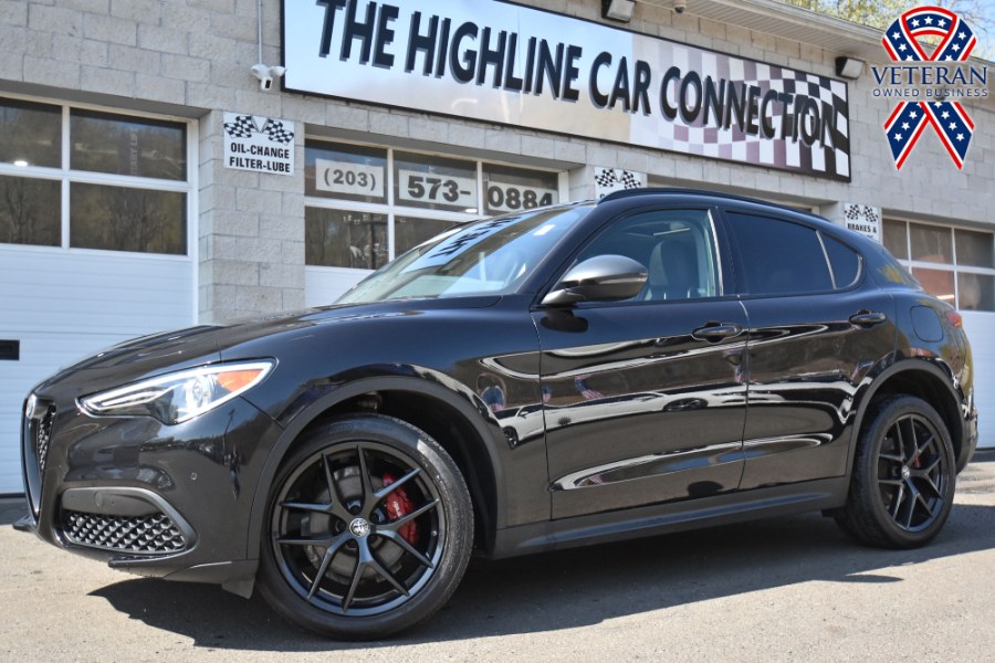 2019 Alfa Romeo Stelvio Ti AWD, available for sale in Waterbury, Connecticut | Highline Car Connection. Waterbury, Connecticut