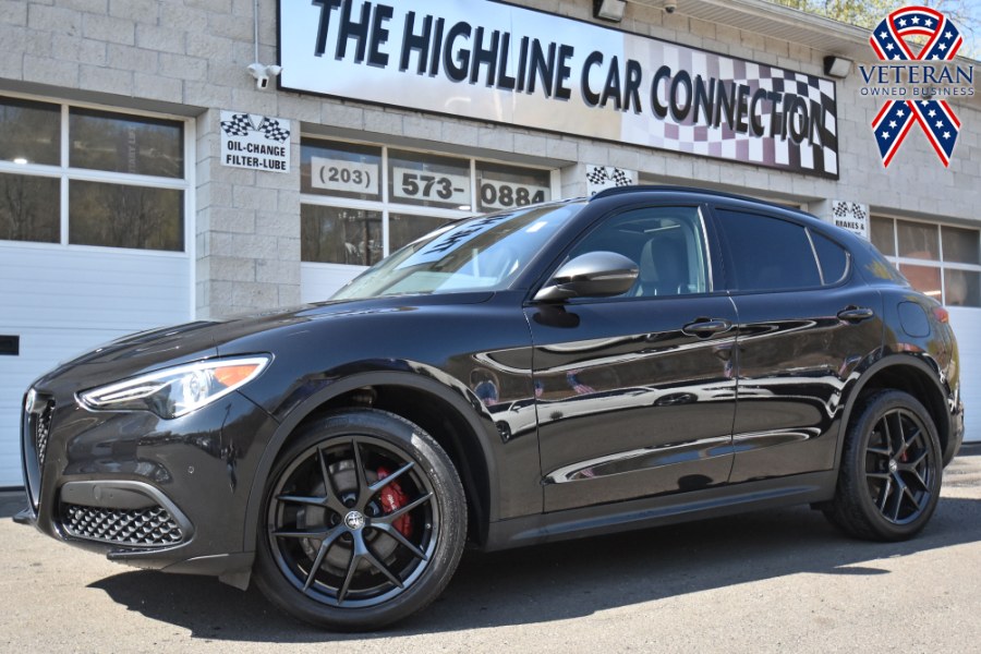 2019 Alfa Romeo Stelvio Ti AWD, available for sale in Waterbury, Connecticut | Highline Car Connection. Waterbury, Connecticut 2019 Alfa Romeo Stelvio Ti AWD, available for sale in Waterbury, Connecticut | Highline Car Connection. Waterbury, Connecticut