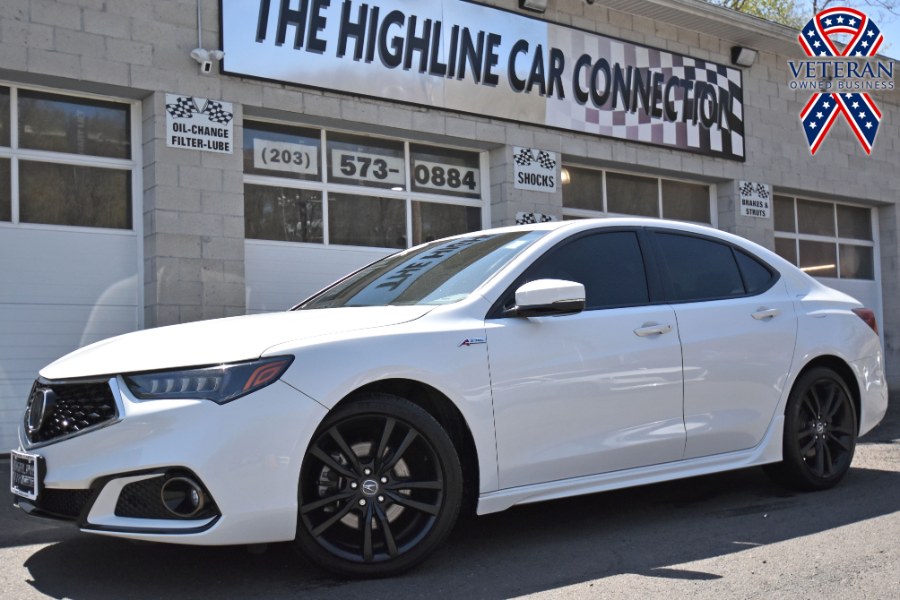 2019 Acura TLX 3.5L SH-AWD w/A-Spec Pkg Red Leather, available for sale in Waterbury, Connecticut | Highline Car Connection. Waterbury, Connecticut