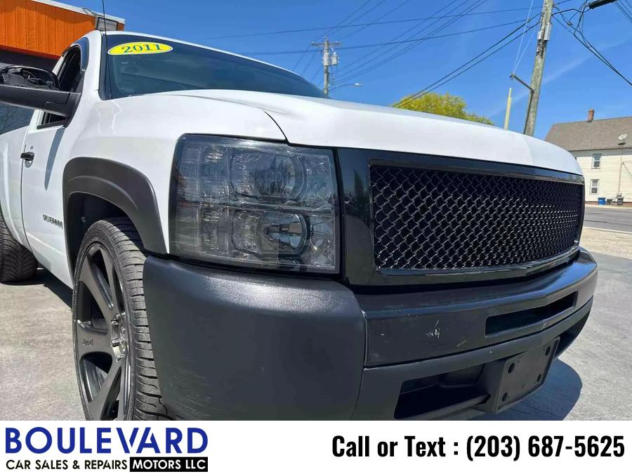 2011 Chevrolet Silverado 1500 Regular Cab Work Truck Pickup 2D 8 ft, available for sale in New Haven, Connecticut | Boulevard Motors LLC. New Haven, Connecticut 2011 Chevrolet Silverado 1500 Regular Cab Work Truck Pickup 2D 8 ft, available for sale in New Haven, Connecticut | Boulevard Motors LLC. New Haven, Connecticut