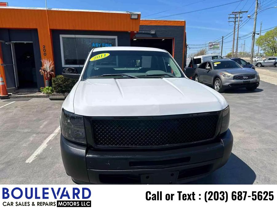 2011 Chevrolet Silverado 1500 Regular Cab Work Truck Pickup 2D 8 ft, available for sale in New Haven, Connecticut | Boulevard Motors LLC. New Haven, Connecticut 2011 Chevrolet Silverado 1500 Regular Cab Work Truck Pickup 2D 8 ft, available for sale in New Haven, Connecticut | Boulevard Motors LLC. New Haven, Connecticut