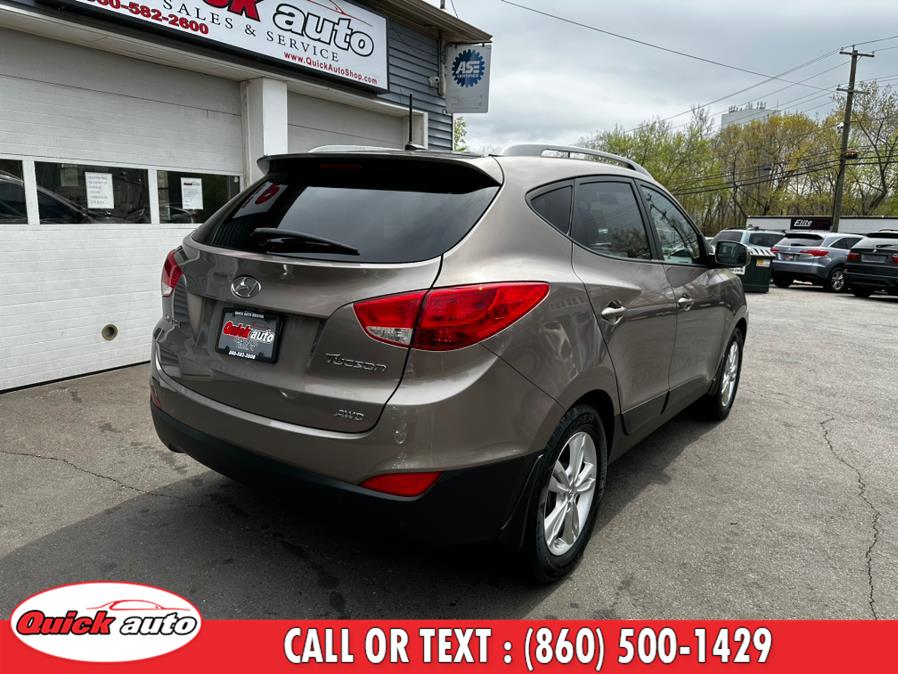 2013 Hyundai Tucson AWD 4dr Auto GLS, available for sale in Bristol, Connecticut | Quick Auto LLC. Bristol, Connecticut 2013 Hyundai Tucson AWD 4dr Auto GLS, available for sale in Bristol, Connecticut | Quick Auto LLC. Bristol, Connecticut