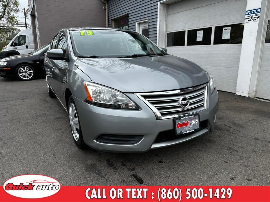 2013 Nissan Sentra 4dr Sdn I4 CVT SR, available for sale in Bristol, Connecticut | Quick Auto LLC. Bristol, Connecticut