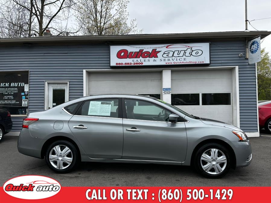 2013 Nissan Sentra 4dr Sdn I4 CVT SR, available for sale in Bristol, Connecticut | Quick Auto LLC. Bristol, Connecticut 2013 Nissan Sentra 4dr Sdn I4 CVT SR, available for sale in Bristol, Connecticut | Quick Auto LLC. Bristol, Connecticut