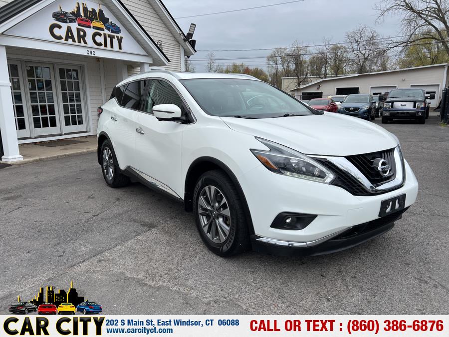 2018 Nissan Murano AWD SL, available for sale in East Windsor, Connecticut | Car City LLC. East Windsor, Connecticut