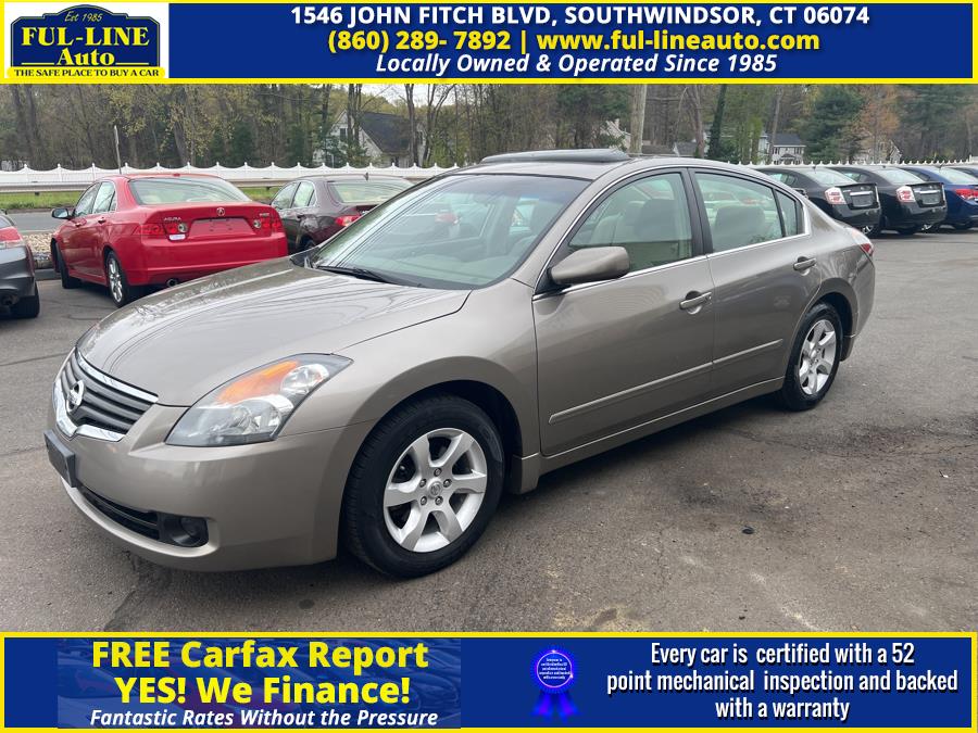2007 Nissan Altima 4dr Sdn I4 CVT 2.5 S, available for sale in South Windsor , Connecticut | Ful-line Auto LLC. South Windsor , Connecticut