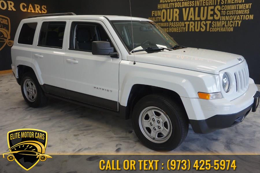 2016 Jeep Patriot 4WD 4dr Sport, available for sale in Newark, New Jersey | Elite Motor Cars. Newark, New Jersey 2016 Jeep Patriot 4WD 4dr Sport, available for sale in Newark, New Jersey | Elite Motor Cars. Newark, New Jersey