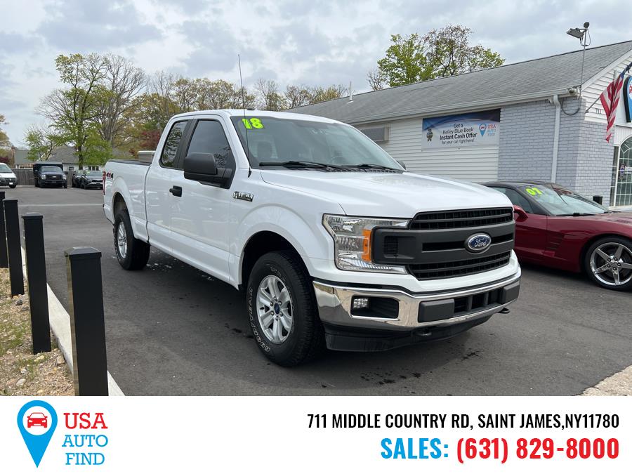 2018 Ford F-150 XL 4WD SuperCab 6.5'' Box, available for sale in Saint James, New York | USA Auto Find. Saint James, New York