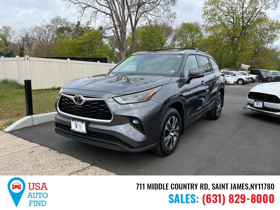 2022 Toyota Highlander XLE AWD (Natl), available for sale in Saint James, New York | USA Auto Find. Saint James, New York 2022 Toyota Highlander XLE AWD (Natl), available for sale in Saint James, New York | USA Auto Find. Saint James, New York