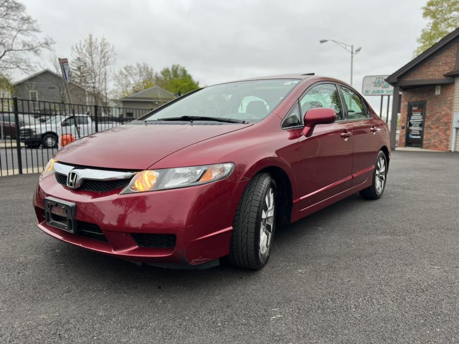 2009 Honda Civic Sdn 4dr Auto EX, available for sale in Springfield, Massachusetts | Jordan Auto Sales. Springfield, Massachusetts