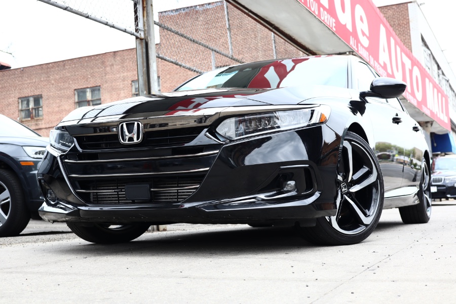 2021 Honda Accord Sedan Sport 1.5T CVT, available for sale in Jamaica, New York | Hillside Auto Mall Inc.. Jamaica, New York