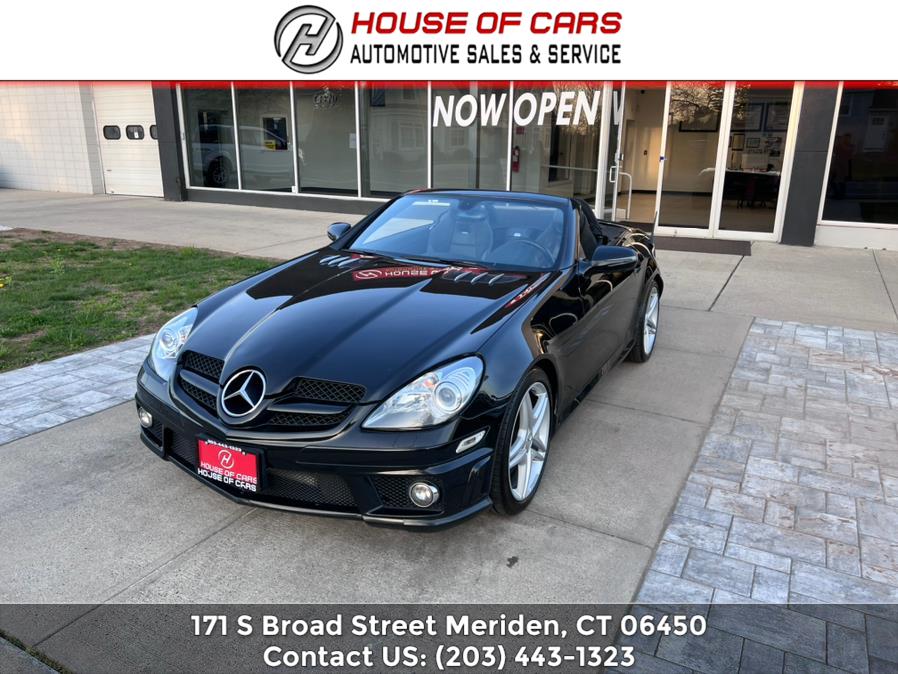 2010 Mercedes-Benz SLK-Class 2dr Roadster SLK 55 AMG, available for sale in Meriden, Connecticut | House of Cars CT. Meriden, Connecticut