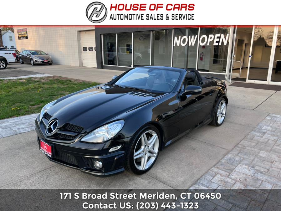 2010 Mercedes-Benz SLK-Class 2dr Roadster SLK 55 AMG, available for sale in Meriden, Connecticut | House of Cars CT. Meriden, Connecticut