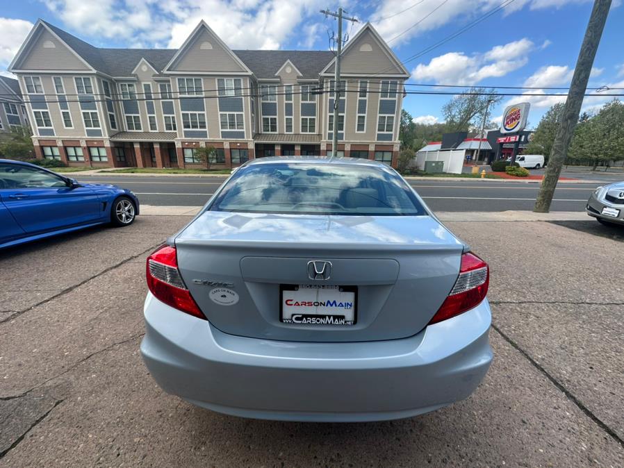 2012 Honda Civic Sdn 4dr Auto LX PZEV, available for sale in Manchester, Connecticut | Carsonmain LLC. Manchester, Connecticut 2012 Honda Civic Sdn 4dr Auto LX PZEV, available for sale in Manchester, Connecticut | Carsonmain LLC. Manchester, Connecticut