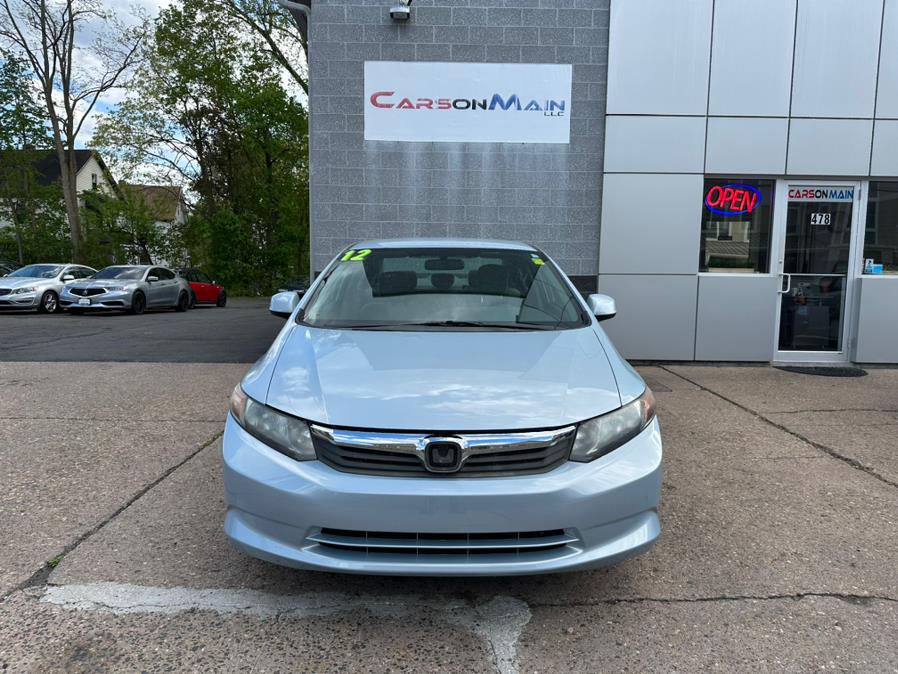 2012 Honda Civic Sdn 4dr Auto LX PZEV, available for sale in Manchester, Connecticut | Carsonmain LLC. Manchester, Connecticut 2012 Honda Civic Sdn 4dr Auto LX PZEV, available for sale in Manchester, Connecticut | Carsonmain LLC. Manchester, Connecticut