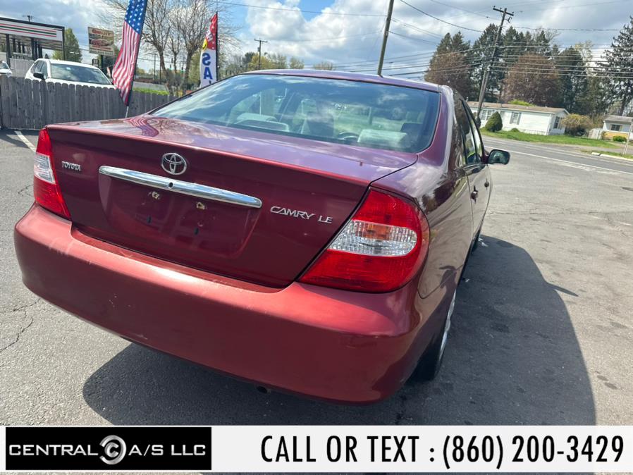 2003 Toyota Camry 4dr Sdn LE Auto (Natl), available for sale in East Windsor, Connecticut | Central A/S LLC. East Windsor, Connecticut 2003 Toyota Camry 4dr Sdn LE Auto (Natl), available for sale in East Windsor, Connecticut | Central A/S LLC. East Windsor, Connecticut
