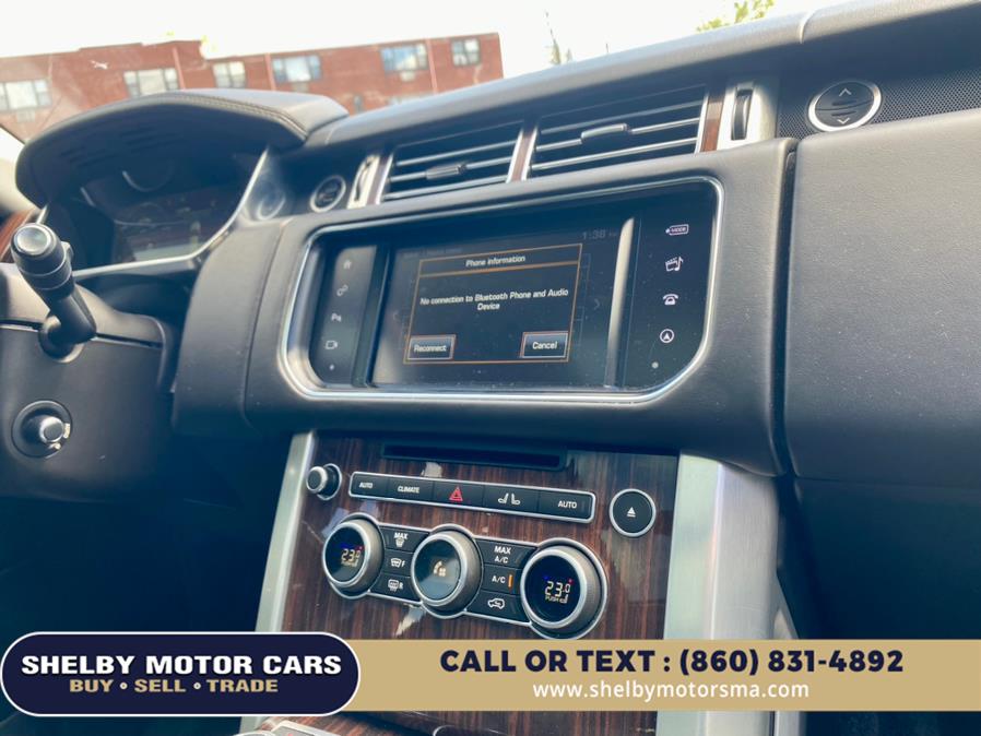 2016 Land Rover Range Rover 4WD 4dr Supercharged, available for sale in Springfield, Massachusetts | Shelby Motor Cars. Springfield, Massachusetts 2016 Land Rover Range Rover 4WD 4dr Supercharged, available for sale in Springfield, Massachusetts | Shelby Motor Cars. Springfield, Massachusetts