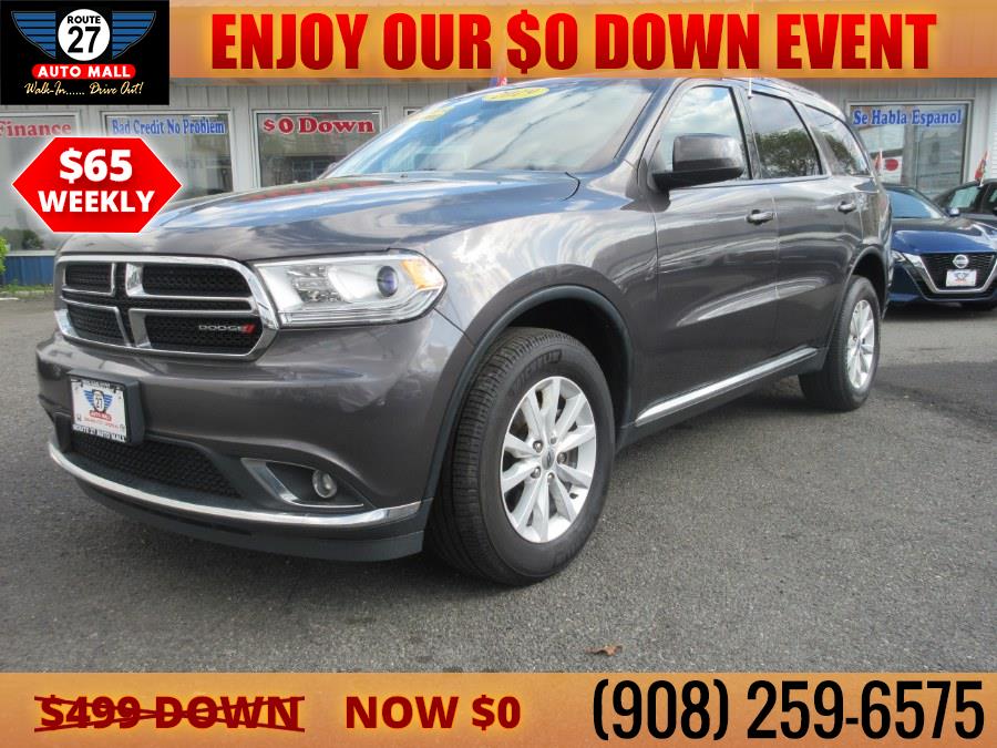 2019 Dodge Durango SXT Plus AWD, available for sale in Linden, New Jersey | Route 27 Auto Mall. Linden, New Jersey