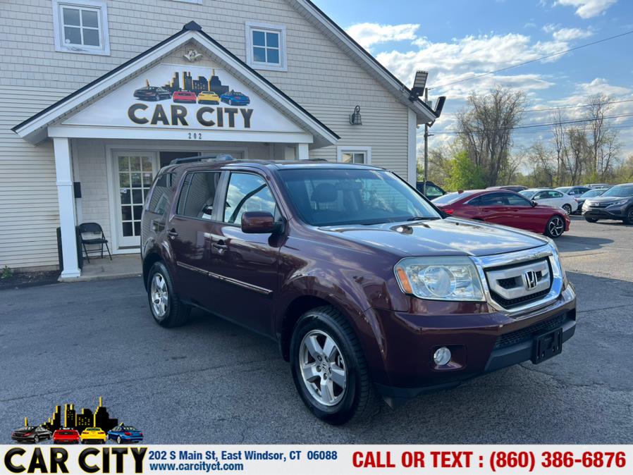 2011 Honda Pilot 4WD 4dr EX-L w/Navi, available for sale in East Windsor, Connecticut | Car City LLC. East Windsor, Connecticut 2011 Honda Pilot 4WD 4dr EX-L w/Navi, available for sale in East Windsor, Connecticut | Car City LLC. East Windsor, Connecticut