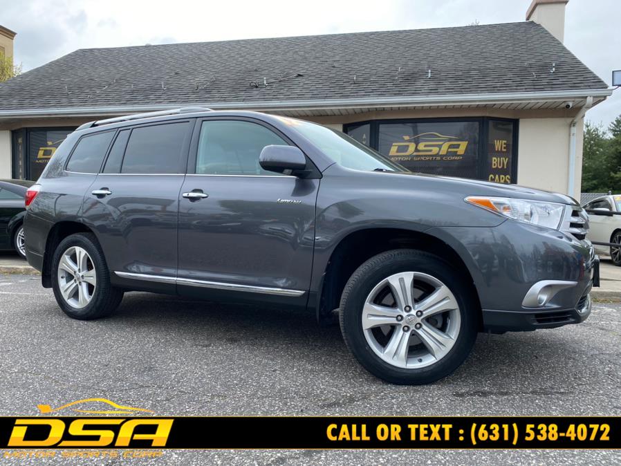 2012 Toyota Highlander 4WD 4dr V6 Limited (Natl), available for sale in Commack, New York | DSA Motor Sports Corp. Commack, New York 2012 Toyota Highlander 4WD 4dr V6 Limited (Natl), available for sale in Commack, New York | DSA Motor Sports Corp. Commack, New York