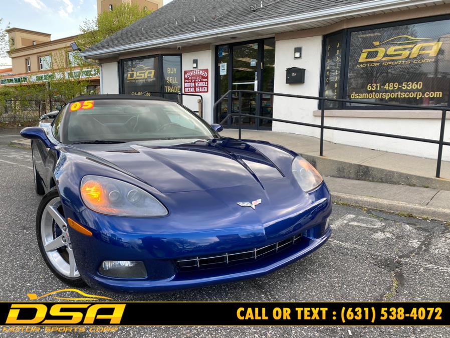 2005 Chevrolet Corvette 2dr Convertible, available for sale in Commack, New York | DSA Motor Sports Corp. Commack, New York 2005 Chevrolet Corvette 2dr Convertible, available for sale in Commack, New York | DSA Motor Sports Corp. Commack, New York