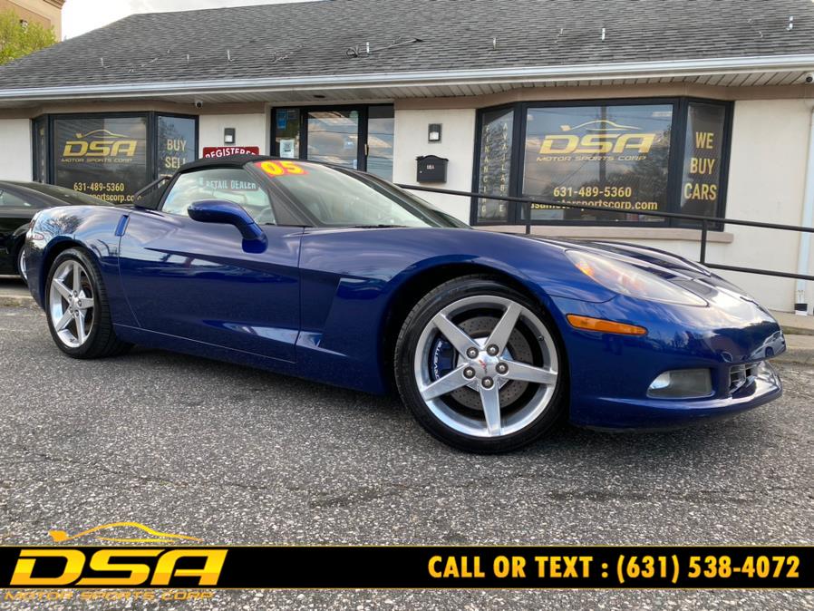 2005 Chevrolet Corvette 2dr Convertible, available for sale in Commack, New York | DSA Motor Sports Corp. Commack, New York 2005 Chevrolet Corvette 2dr Convertible, available for sale in Commack, New York | DSA Motor Sports Corp. Commack, New York