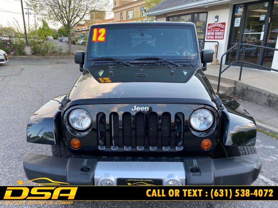 2012 Jeep Wrangler Unlimited 4WD 4dr Sahara, available for sale in Commack, New York | DSA Motor Sports Corp. Commack, New York 2012 Jeep Wrangler Unlimited 4WD 4dr Sahara, available for sale in Commack, New York | DSA Motor Sports Corp. Commack, New York