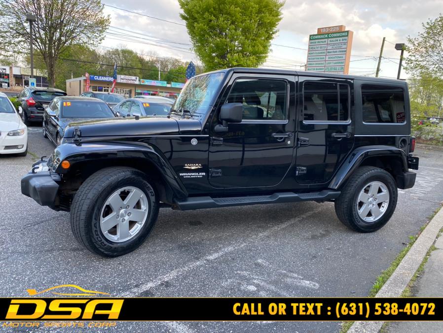 2012 Jeep Wrangler Unlimited 4WD 4dr Sahara, available for sale in Commack, New York | DSA Motor Sports Corp. Commack, New York 2012 Jeep Wrangler Unlimited 4WD 4dr Sahara, available for sale in Commack, New York | DSA Motor Sports Corp. Commack, New York