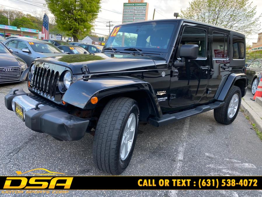 2012 Jeep Wrangler Unlimited 4WD 4dr Sahara, available for sale in Commack, New York | DSA Motor Sports Corp. Commack, New York 2012 Jeep Wrangler Unlimited 4WD 4dr Sahara, available for sale in Commack, New York | DSA Motor Sports Corp. Commack, New York