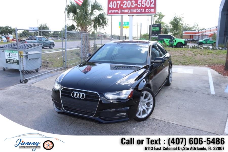 Used Audi A4 4dr Sdn CVT FrontTrak 2.0T Premium 2015 | Jimmy Motor Car Company Inc. Orlando, Florida