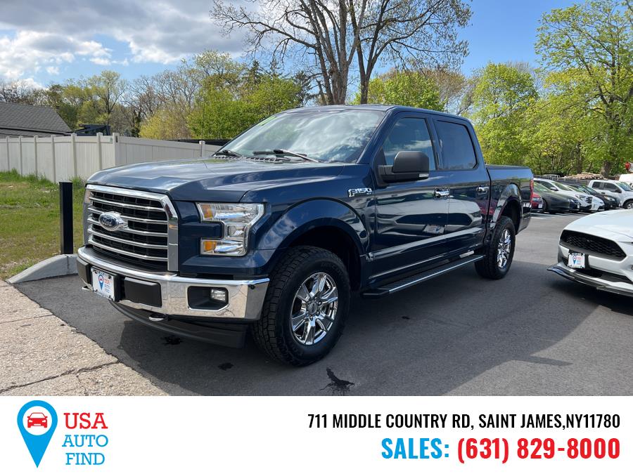 2017 Ford F-150 XLT 4WD SuperCrew 5.5'' Box, available for sale in Saint James, New York | USA Auto Find. Saint James, New York 2017 Ford F-150 XLT 4WD SuperCrew 5.5'' Box, available for sale in Saint James, New York | USA Auto Find. Saint James, New York