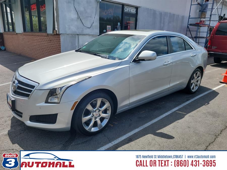 2013 Cadillac ATS 4dr Sdn 2.0L Luxury AWD, available for sale in Middletown, Connecticut | RT 3 AUTO MALL LLC. Middletown, Connecticut