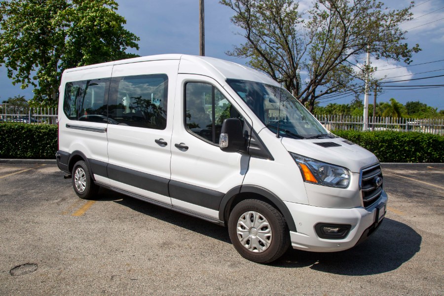 2020 Ford Transit Passenger Wagon T-350 148" Med Roof XL RWD, available for sale in Miami, Florida | 26 Motors Miami. Miami, Florida