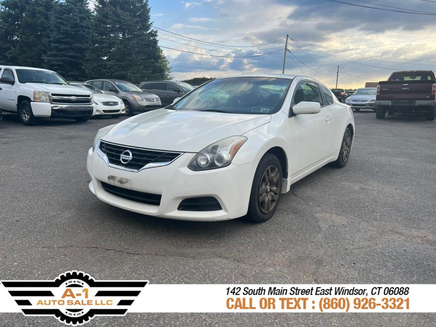 2010 Nissan Altima 2dr Cpe I4 CVT 2.5 S, available for sale in East Windsor, Connecticut | A1 Auto Sale LLC. East Windsor, Connecticut