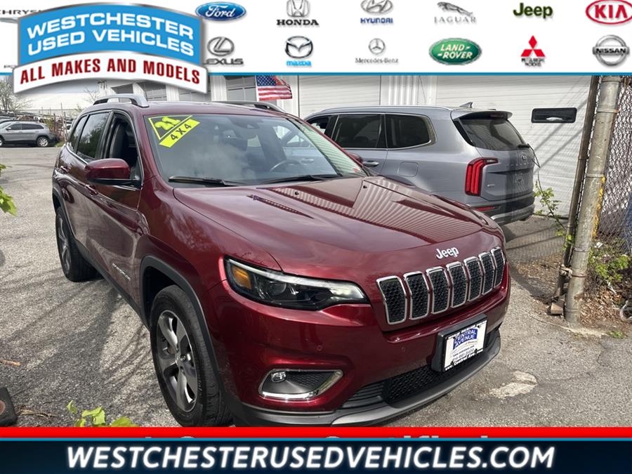 2021 Jeep Cherokee Limited, available for sale in White Plains, New York | Westchester Used Vehicles. White Plains, New York 2021 Jeep Cherokee Limited, available for sale in White Plains, New York | Westchester Used Vehicles. White Plains, New York