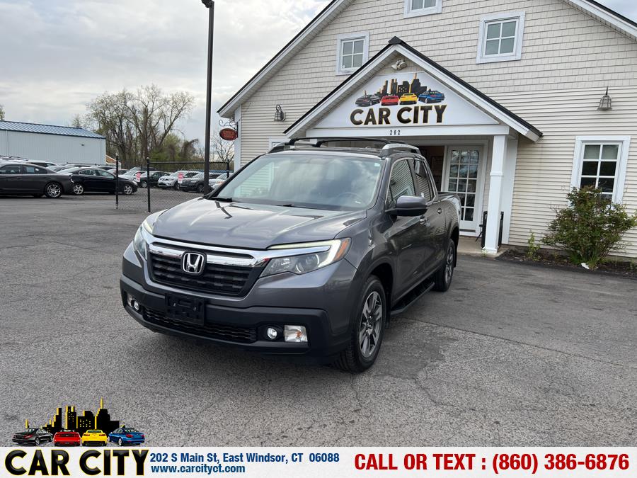 2017 Honda Ridgeline RTL-T 4x4 Crew Cab 5.3'' Bed, available for sale in East Windsor, Connecticut | Car City LLC. East Windsor, Connecticut