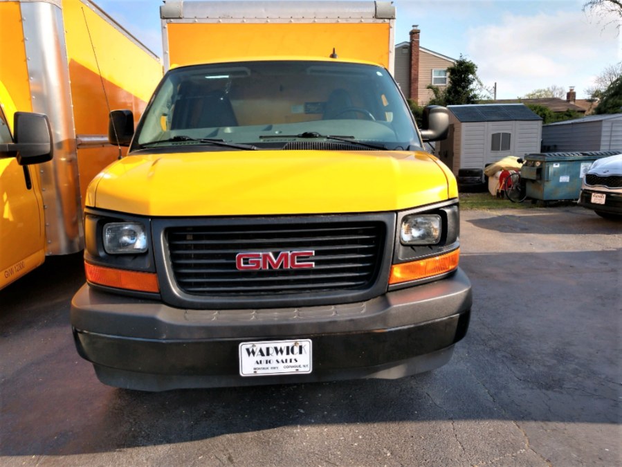 2017 GMC SAVANA 3500 12 FT BOX TRUCK SRW 139" WB CUTAWAY, available for sale in COPIAGUE, New York | Warwick Auto Sales Inc. COPIAGUE, New York 2017 GMC SAVANA 3500 12 FT BOX TRUCK SRW 139" WB CUTAWAY, available for sale in COPIAGUE, New York | Warwick Auto Sales Inc. COPIAGUE, New York