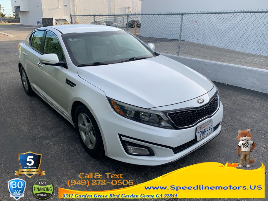 2015 Kia Optima 4dr Sdn LX, available for sale in Garden Grove, California | Speedline Motors. Garden Grove, California 2015 Kia Optima 4dr Sdn LX, available for sale in Garden Grove, California | Speedline Motors. Garden Grove, California