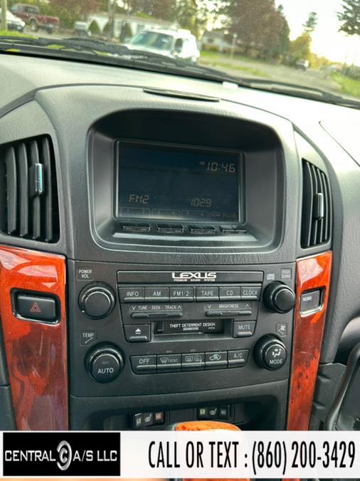 2002 Lexus RX 300 4dr SUV 4WD, available for sale in East Windsor, Connecticut | Central A/S LLC. East Windsor, Connecticut 2002 Lexus RX 300 4dr SUV 4WD, available for sale in East Windsor, Connecticut | Central A/S LLC. East Windsor, Connecticut