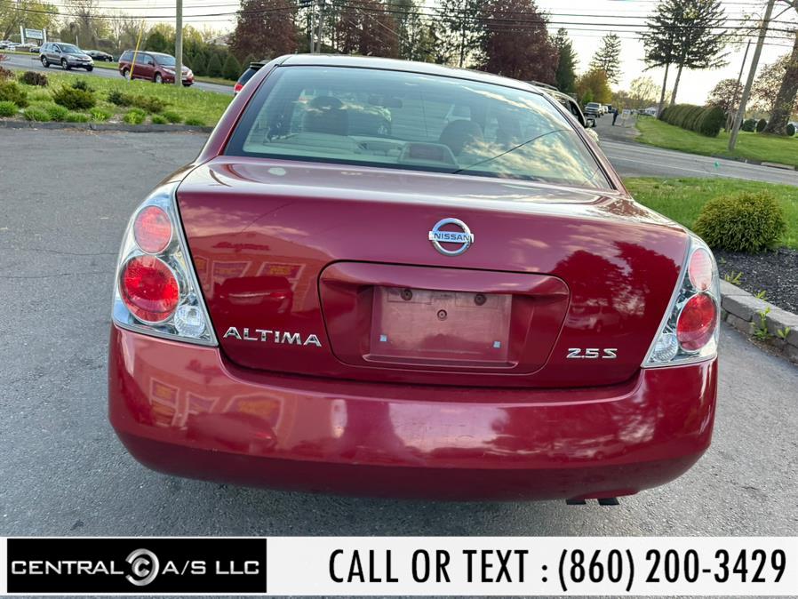 2005 Nissan Altima 4dr Sdn I4 Auto 2.5 S, available for sale in East Windsor, Connecticut | Central A/S LLC. East Windsor, Connecticut 2005 Nissan Altima 4dr Sdn I4 Auto 2.5 S, available for sale in East Windsor, Connecticut | Central A/S LLC. East Windsor, Connecticut