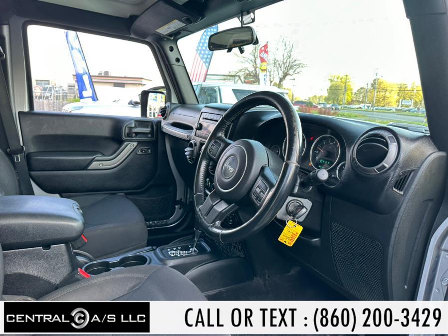 2015 Jeep Wrangler Unlimited 4WD 4dr Sport RHD, available for sale in East Windsor, Connecticut | Central A/S LLC. East Windsor, Connecticut 2015 Jeep Wrangler Unlimited 4WD 4dr Sport RHD, available for sale in East Windsor, Connecticut | Central A/S LLC. East Windsor, Connecticut