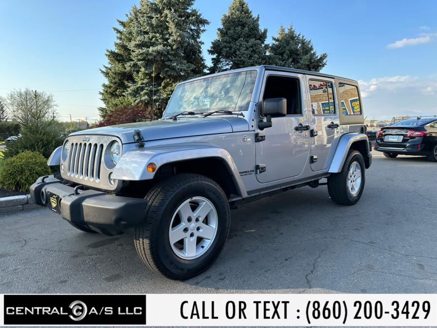 2015 Jeep Wrangler Unlimited 4WD 4dr Sport RHD, available for sale in East Windsor, Connecticut | Central A/S LLC. East Windsor, Connecticut 2015 Jeep Wrangler Unlimited 4WD 4dr Sport RHD, available for sale in East Windsor, Connecticut | Central A/S LLC. East Windsor, Connecticut