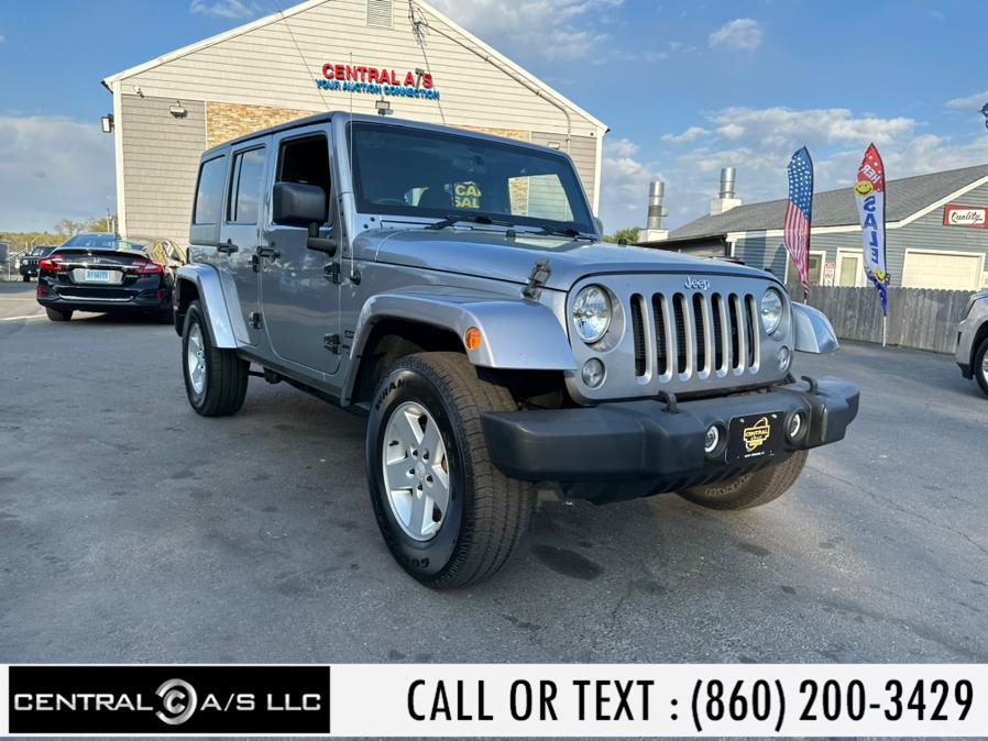 2015 Jeep Wrangler Unlimited 4WD 4dr Sport RHD, available for sale in East Windsor, Connecticut | Central A/S LLC. East Windsor, Connecticut 2015 Jeep Wrangler Unlimited 4WD 4dr Sport RHD, available for sale in East Windsor, Connecticut | Central A/S LLC. East Windsor, Connecticut