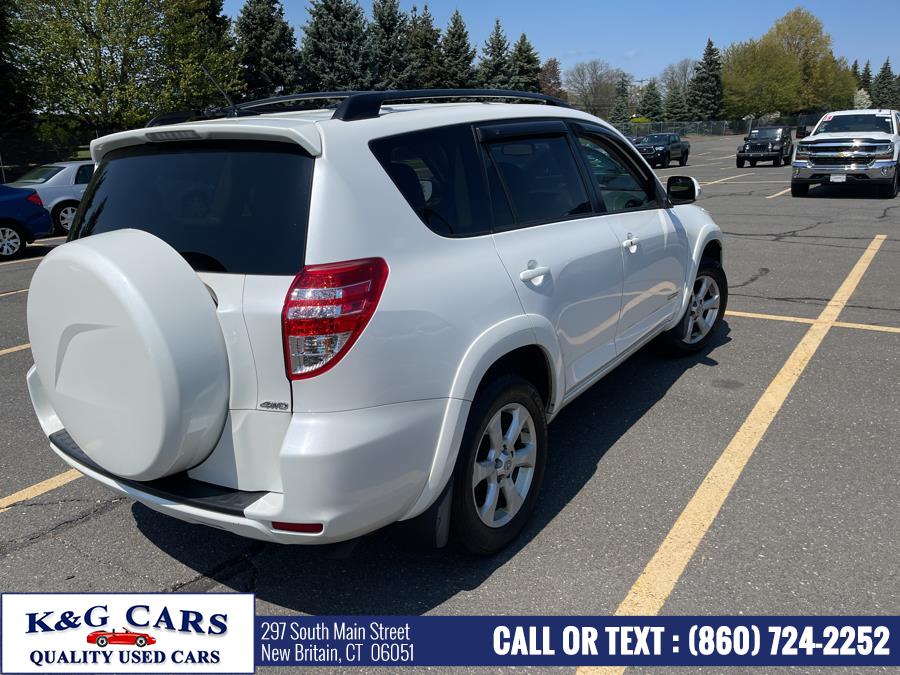 2012 Toyota RAV4 4WD 4dr I4 Limited, available for sale in New Britain, Connecticut | K and G Cars . New Britain, Connecticut 2012 Toyota RAV4 4WD 4dr I4 Limited, available for sale in New Britain, Connecticut | K and G Cars . New Britain, Connecticut