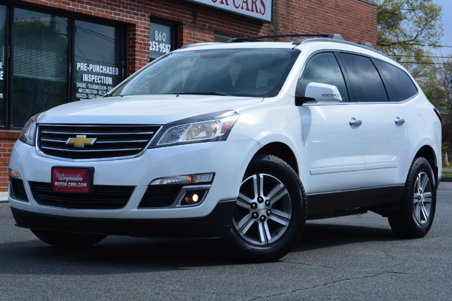 2016 Chevrolet Traverse AWD 4dr LT w/1LT, available for sale in ENFIELD, Connecticut | Longmeadow Motor Cars. ENFIELD, Connecticut