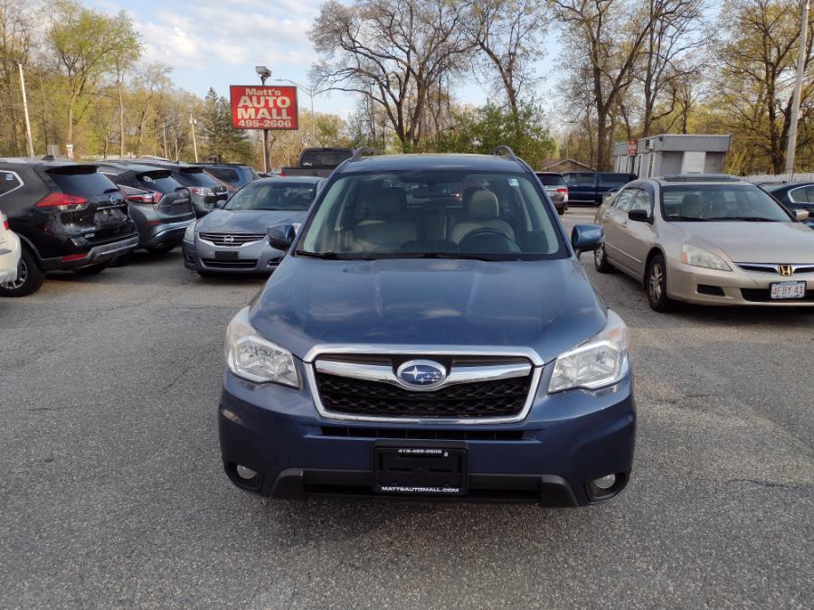 2014 Subaru Forester 4dr Auto 2.5i Touring PZEV, available for sale in Chicopee, Massachusetts | Matts Auto Mall LLC. Chicopee, Massachusetts 2014 Subaru Forester 4dr Auto 2.5i Touring PZEV, available for sale in Chicopee, Massachusetts | Matts Auto Mall LLC. Chicopee, Massachusetts