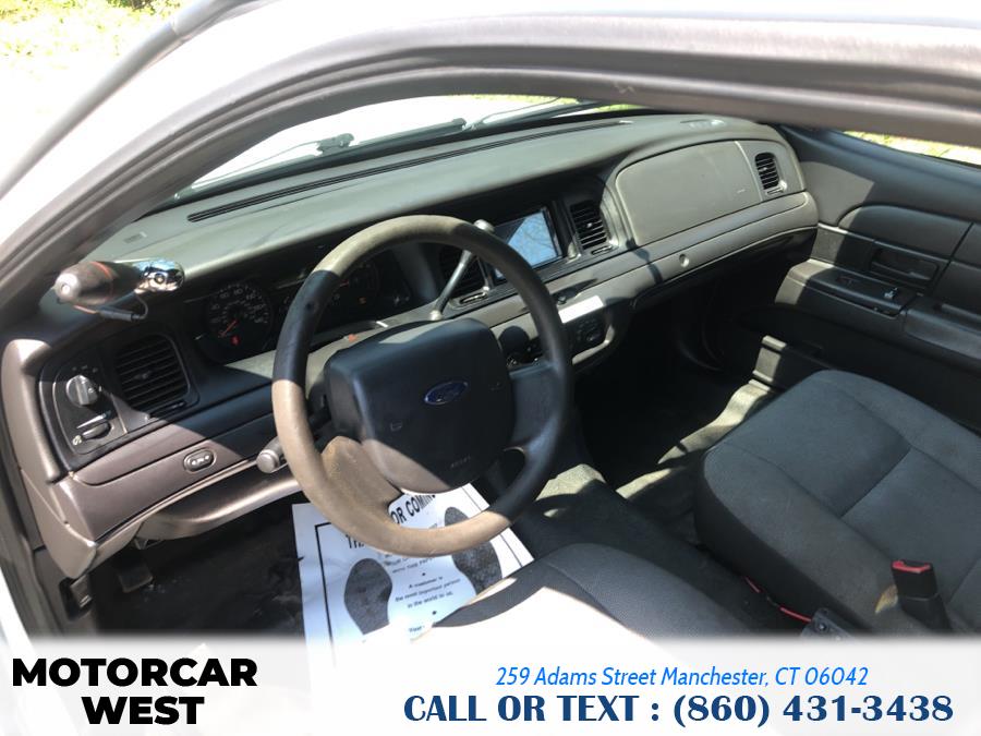 2011 Ford Police Interceptor 4dr Sdn w/3.55 Axle, available for sale in Manchester, Connecticut | Motorcar West. Manchester, Connecticut 2011 Ford Police Interceptor 4dr Sdn w/3.55 Axle, available for sale in Manchester, Connecticut | Motorcar West. Manchester, Connecticut