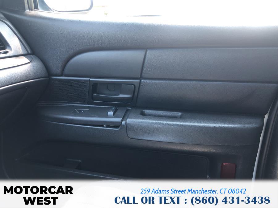 2011 Ford Police Interceptor 4dr Sdn w/3.55 Axle, available for sale in Manchester, Connecticut | Motorcar West. Manchester, Connecticut 2011 Ford Police Interceptor 4dr Sdn w/3.55 Axle, available for sale in Manchester, Connecticut | Motorcar West. Manchester, Connecticut