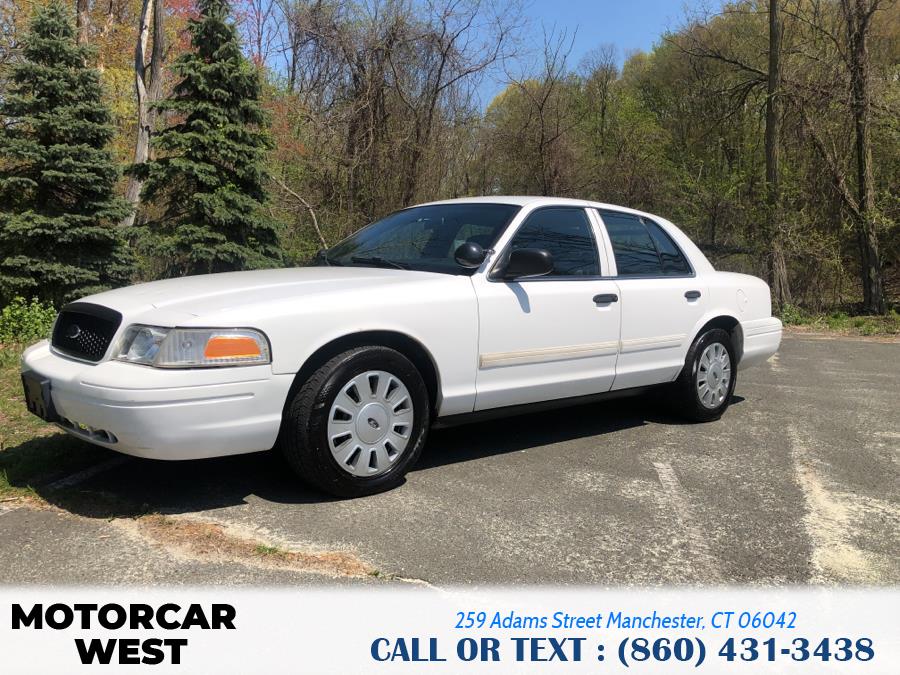 2011 Ford Police Interceptor 4dr Sdn w/3.55 Axle, available for sale in Manchester, Connecticut | Motorcar West. Manchester, Connecticut 2011 Ford Police Interceptor 4dr Sdn w/3.55 Axle, available for sale in Manchester, Connecticut | Motorcar West. Manchester, Connecticut