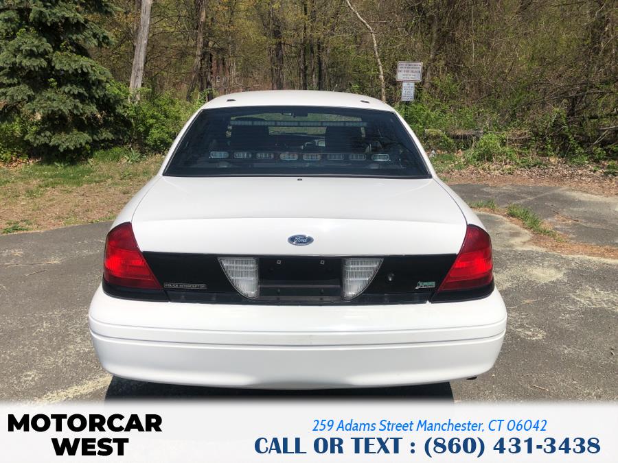 2011 Ford Police Interceptor 4dr Sdn w/3.55 Axle, available for sale in Manchester, Connecticut | Motorcar West. Manchester, Connecticut 2011 Ford Police Interceptor 4dr Sdn w/3.55 Axle, available for sale in Manchester, Connecticut | Motorcar West. Manchester, Connecticut